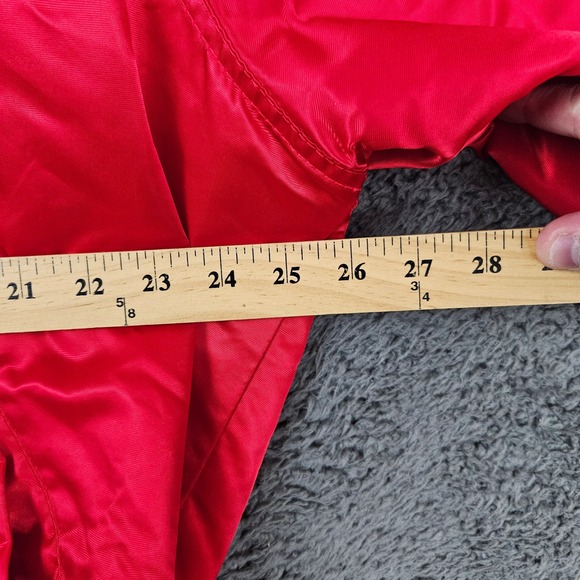 Vintage 90s University Las Vegas UNLV Rebels Satin Jacket Starter XL Made in USA - Picture 4 of 11